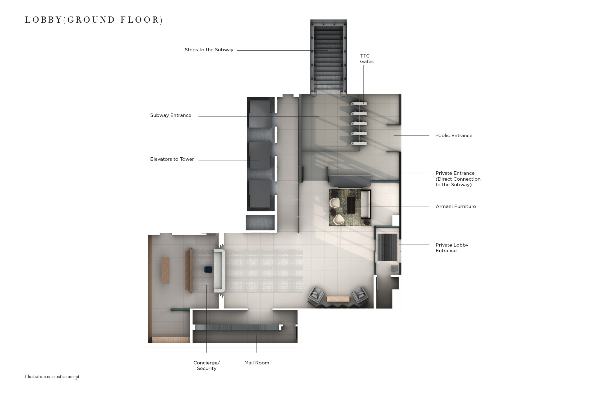 Very strategic location one bedroom plus den in the beautiful Forest Hill neighbourhood. 3