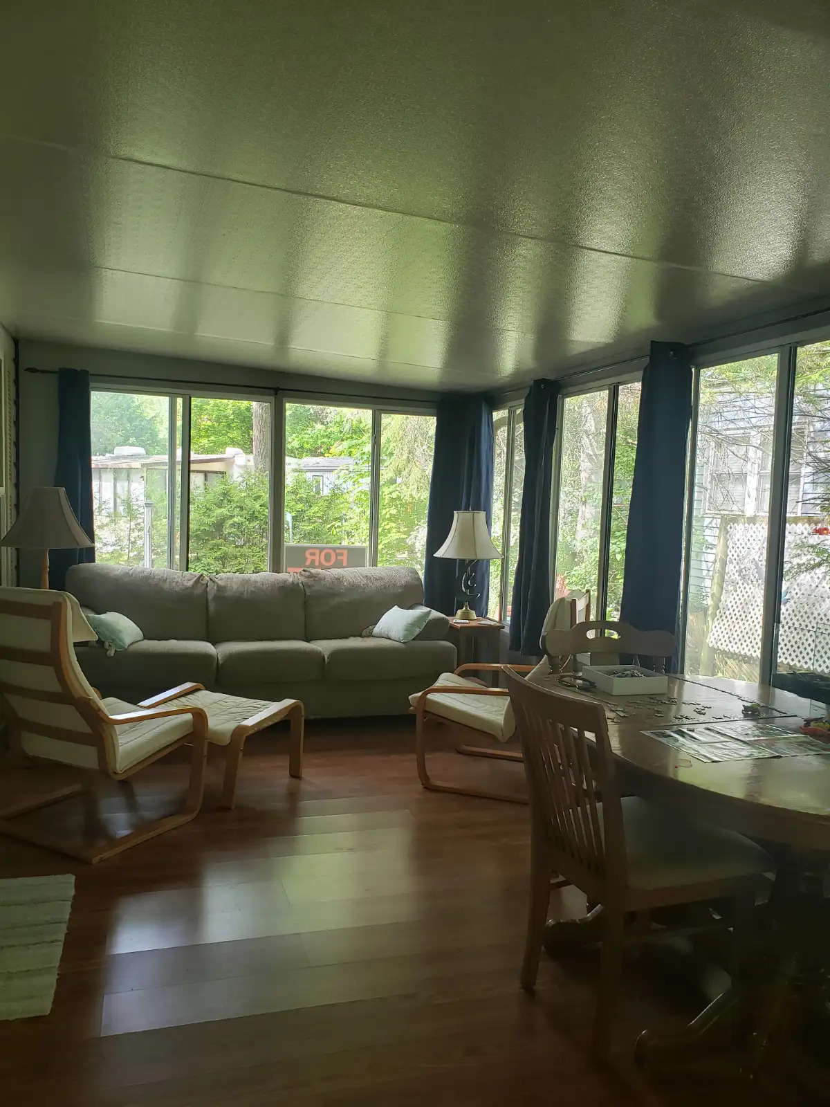 3 bedroom trailer for sale on Pigeon Lake 4