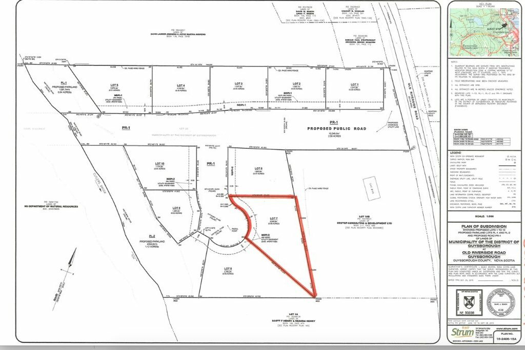 Centrally located lot in Guysborough! New subdivision! 2