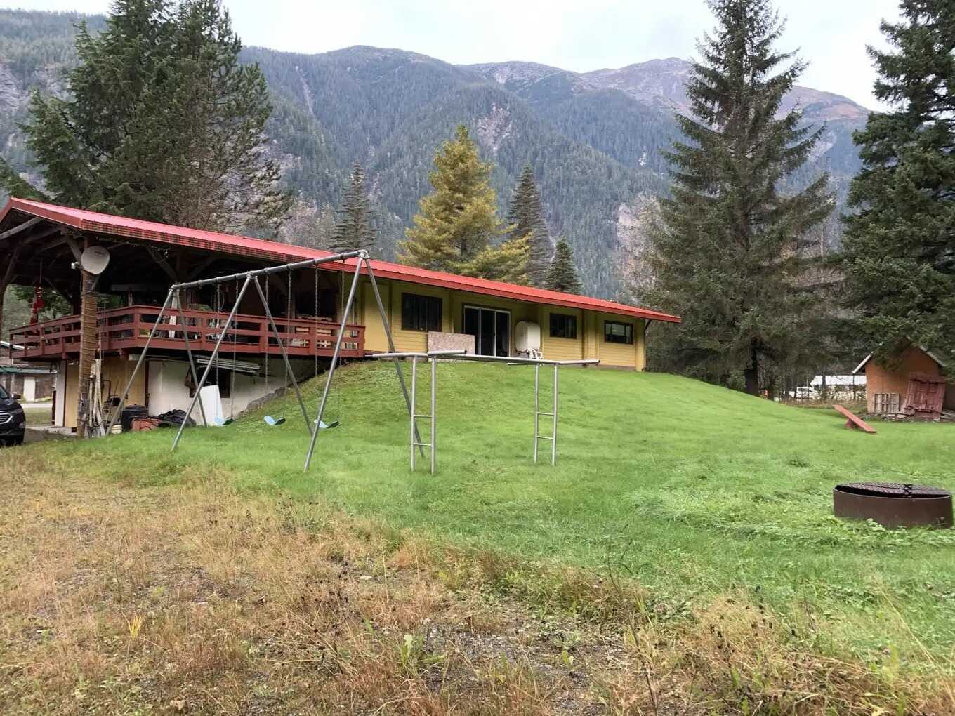 Stewart, BC Cedar Log Home For Sale on a Large Lot 4