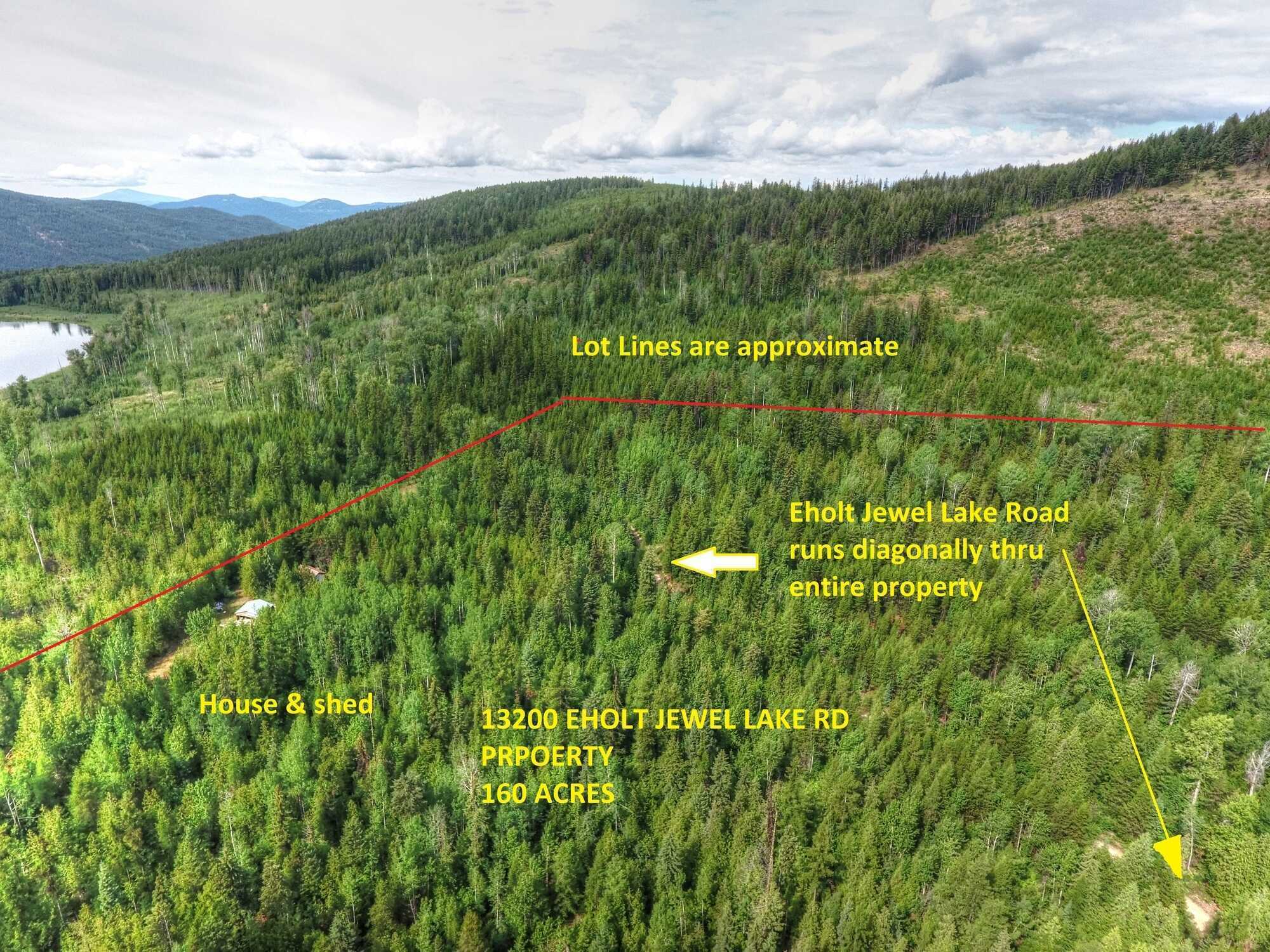 160 Off-grid acres with south-eastern exposure, creek, 2 drilled wells, and spring. Located between Greenwood and Grand Forks; minutes from Jewel Lake. No zoning. Subdividable. 5