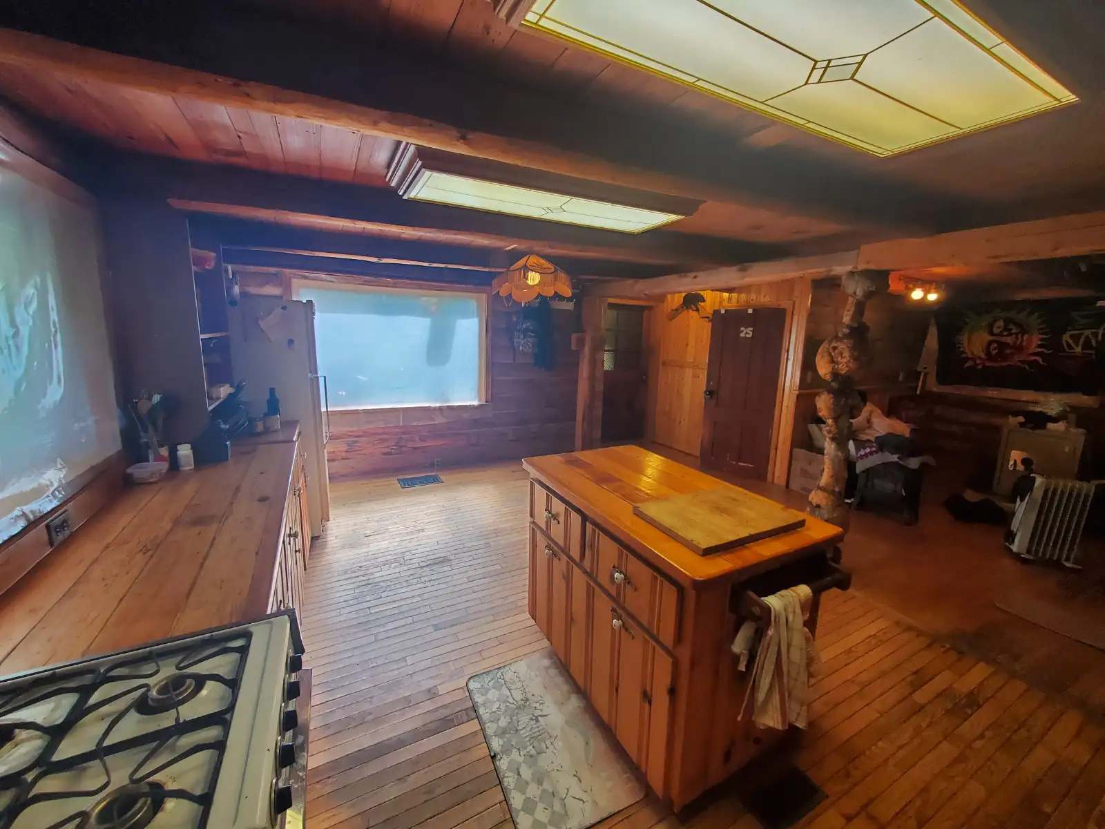 RIVERFRONT LOG HOME FOR SALE 5