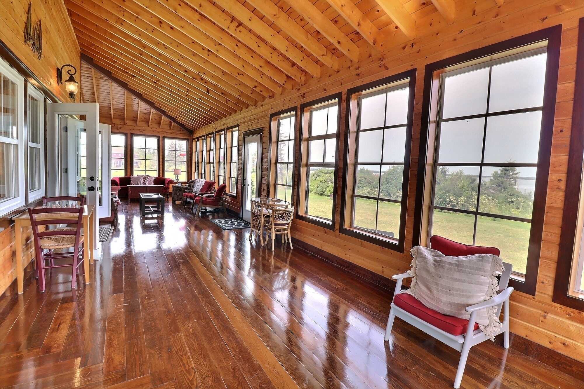 65 Abby Rd. in Beach Point, PE is a picturesque waterfront retreat, perfectly capturing the charm of seaside living. 5