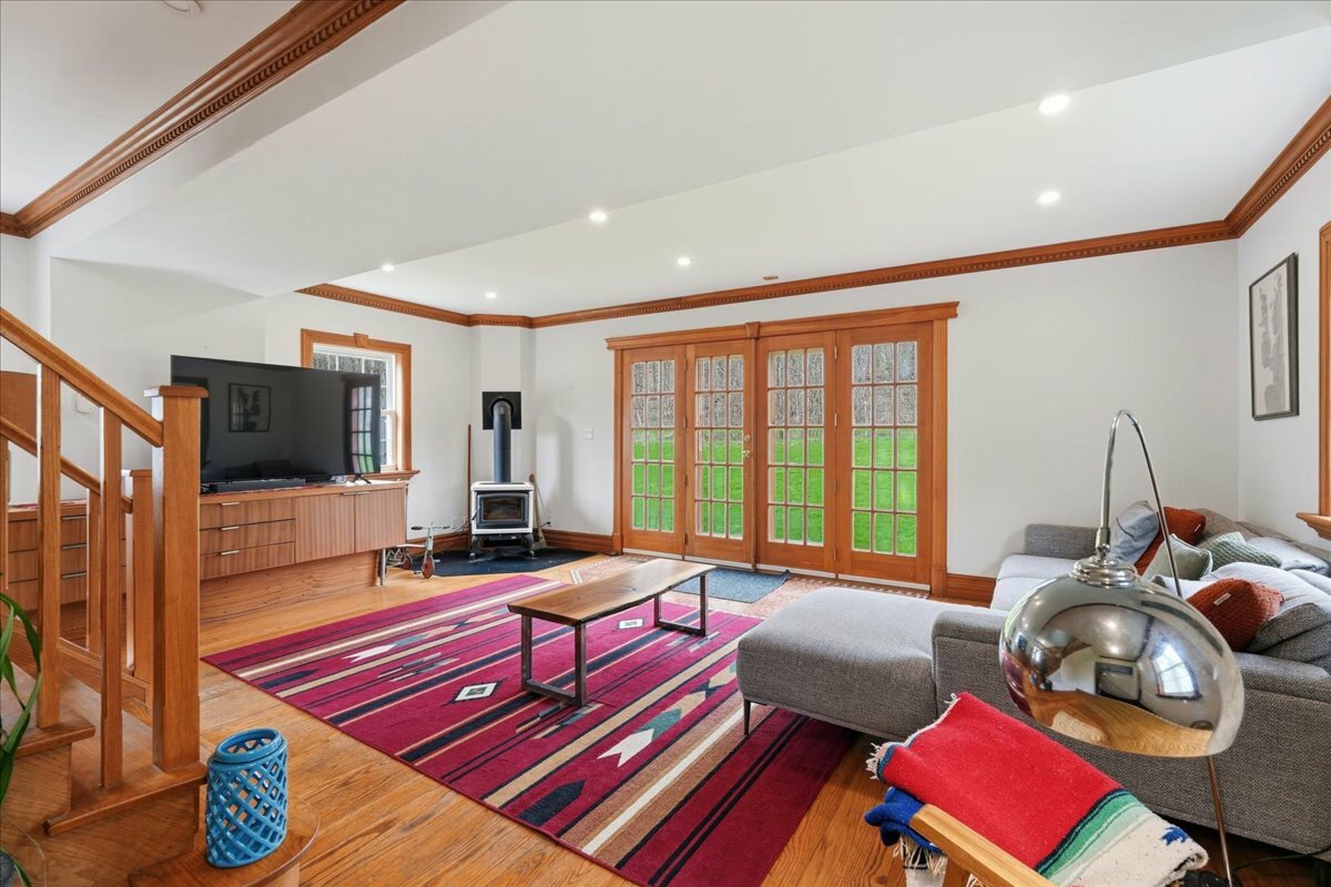 Stunning, century home with over 3000sq feet of craftmanship and character, located in a peaceful, rural location within easy access of the 401 midway between Trenton and Brighton. 3