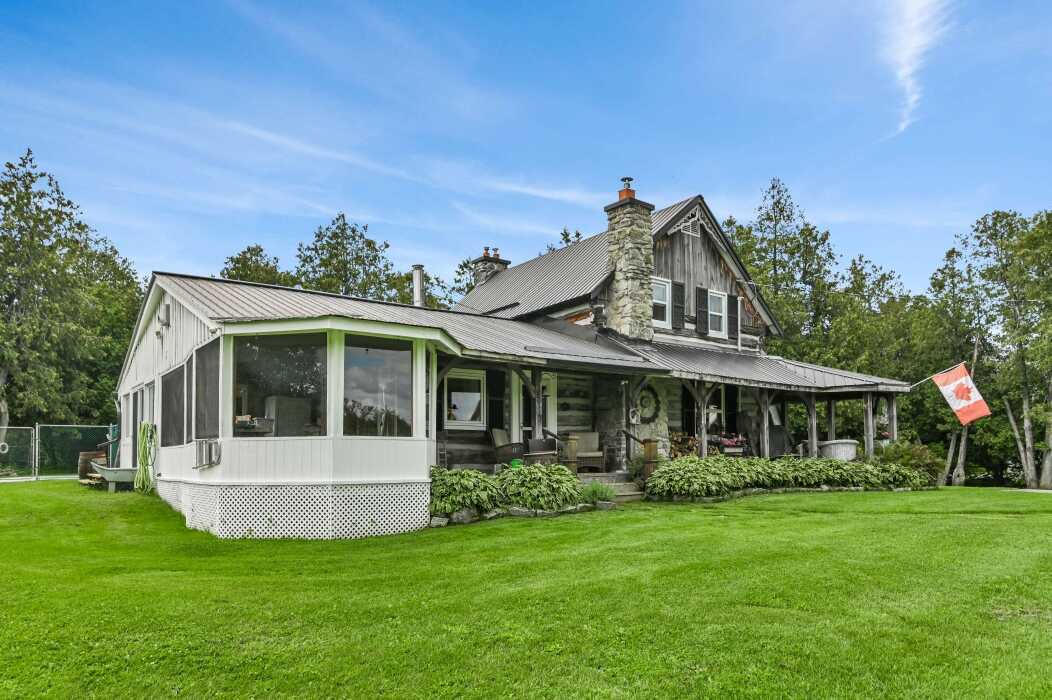 Rare 28-Acre Restored Heritage Log Farm with Seven Outbuildings, Pool and Commercial Zoning—20 Minutes West of Kanata 3
