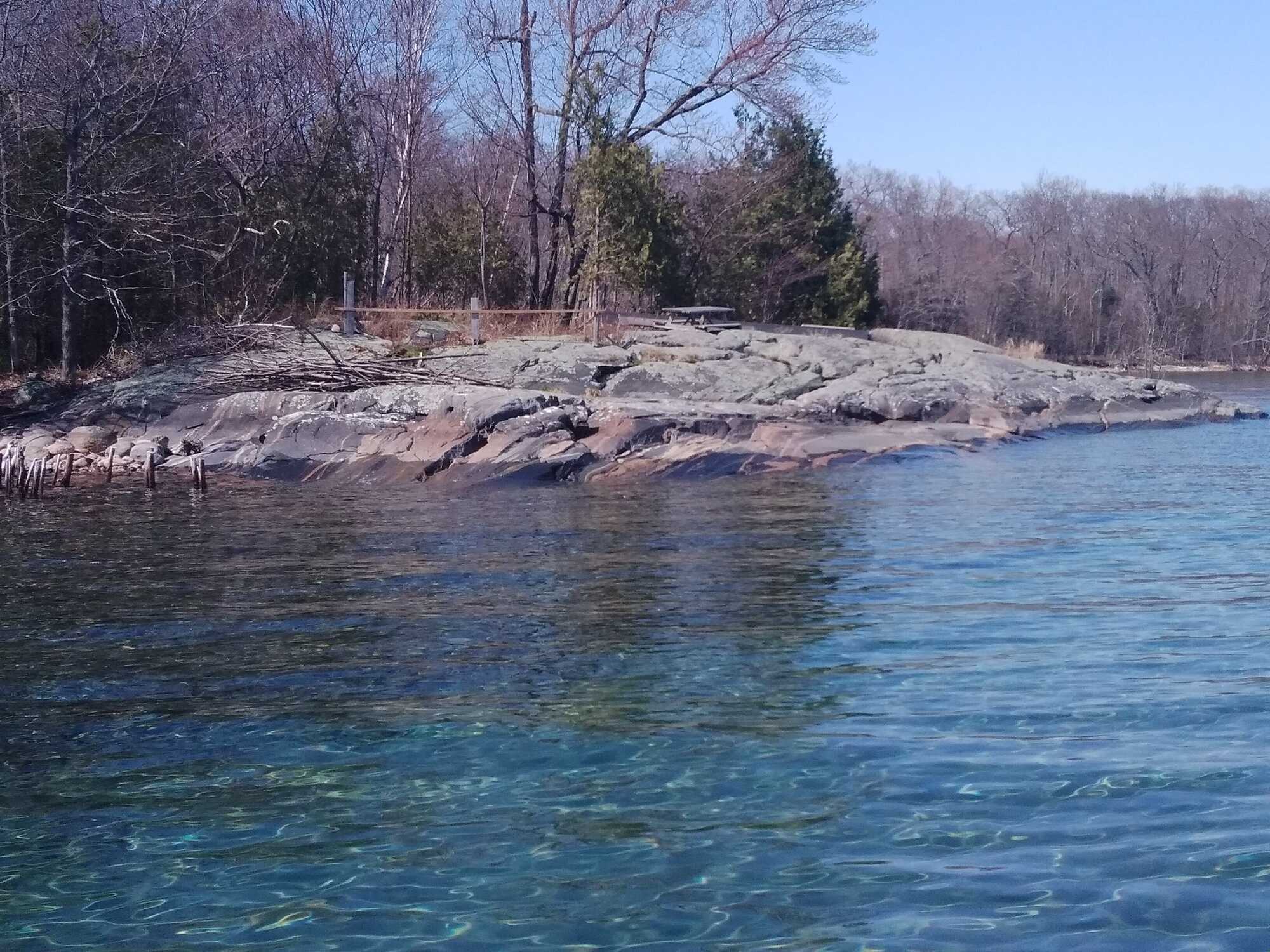 Sandy Island Georgian Bay beautiful open view to the south east 2