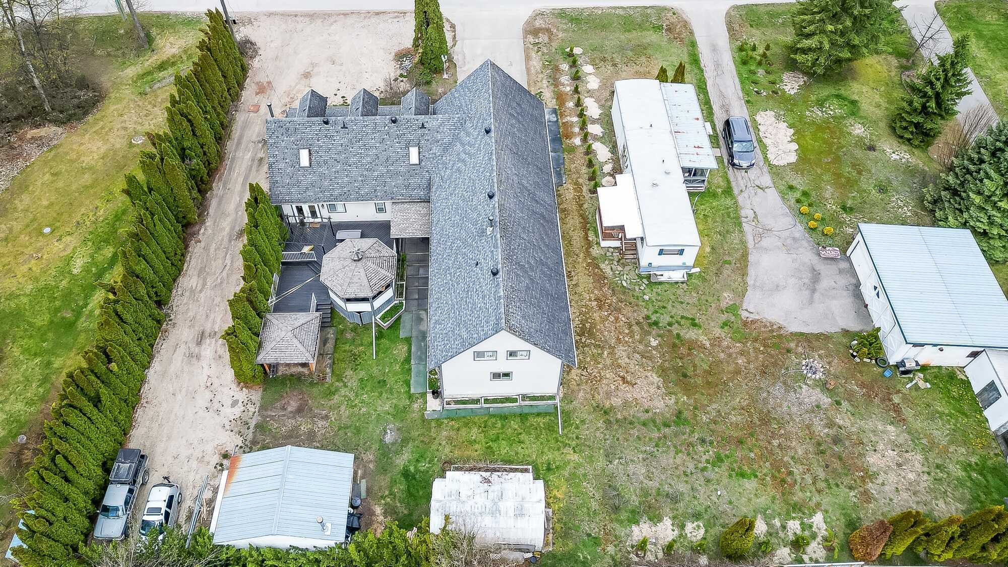 Situated in the vibrant community of Sicamous, this property offers incredible value and potential and currently is an income property! 2