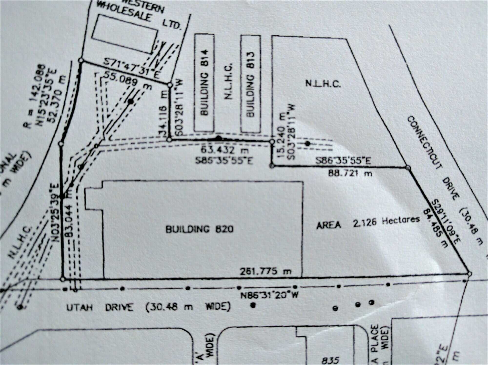 Over 5 acres of commercial land. 2
