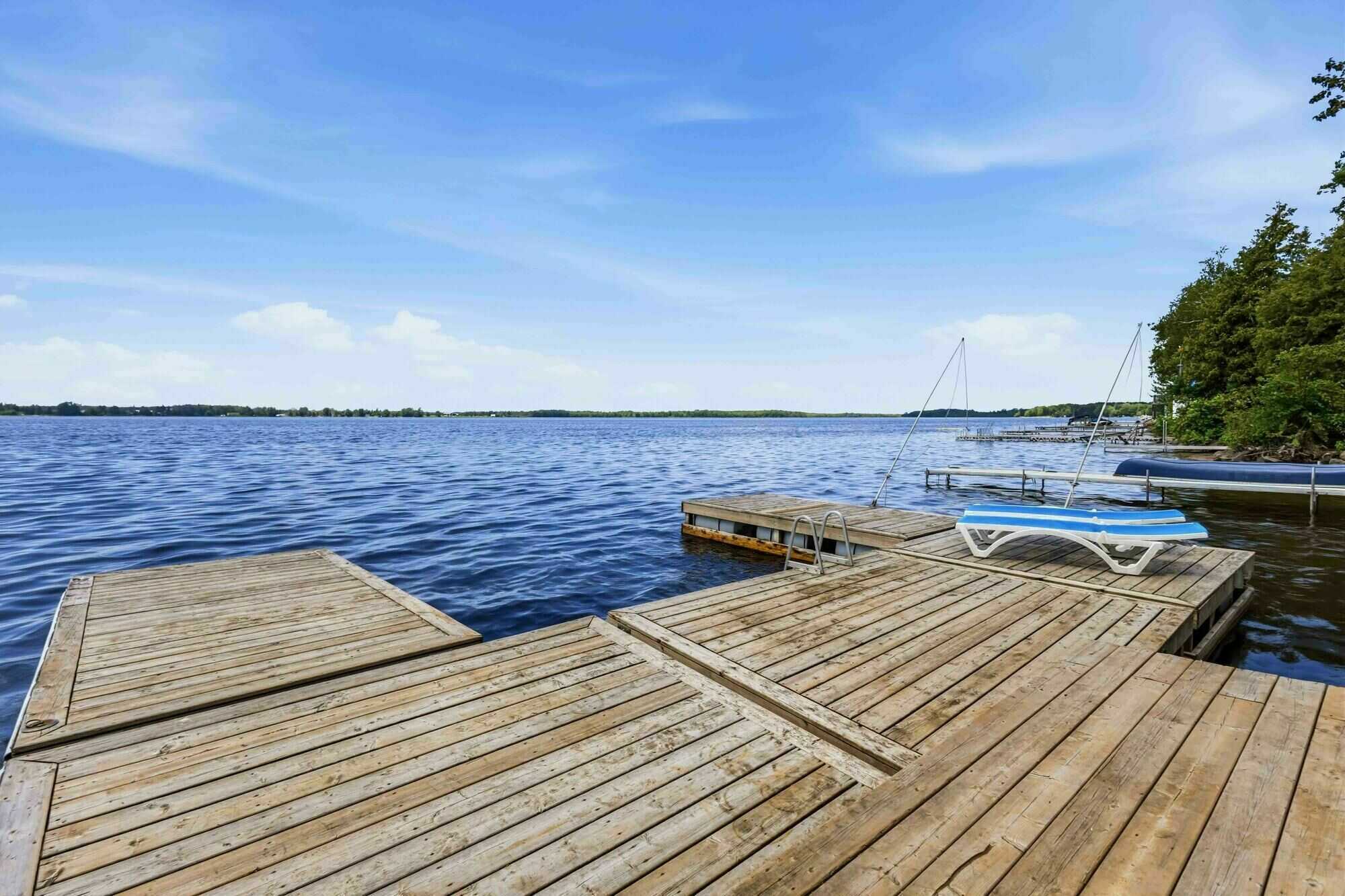 Fabulous four season, 3 bedroom waterfront home on Lake Dalrymple near Brechin ON. Perfect for year round living or family vacation home. 5