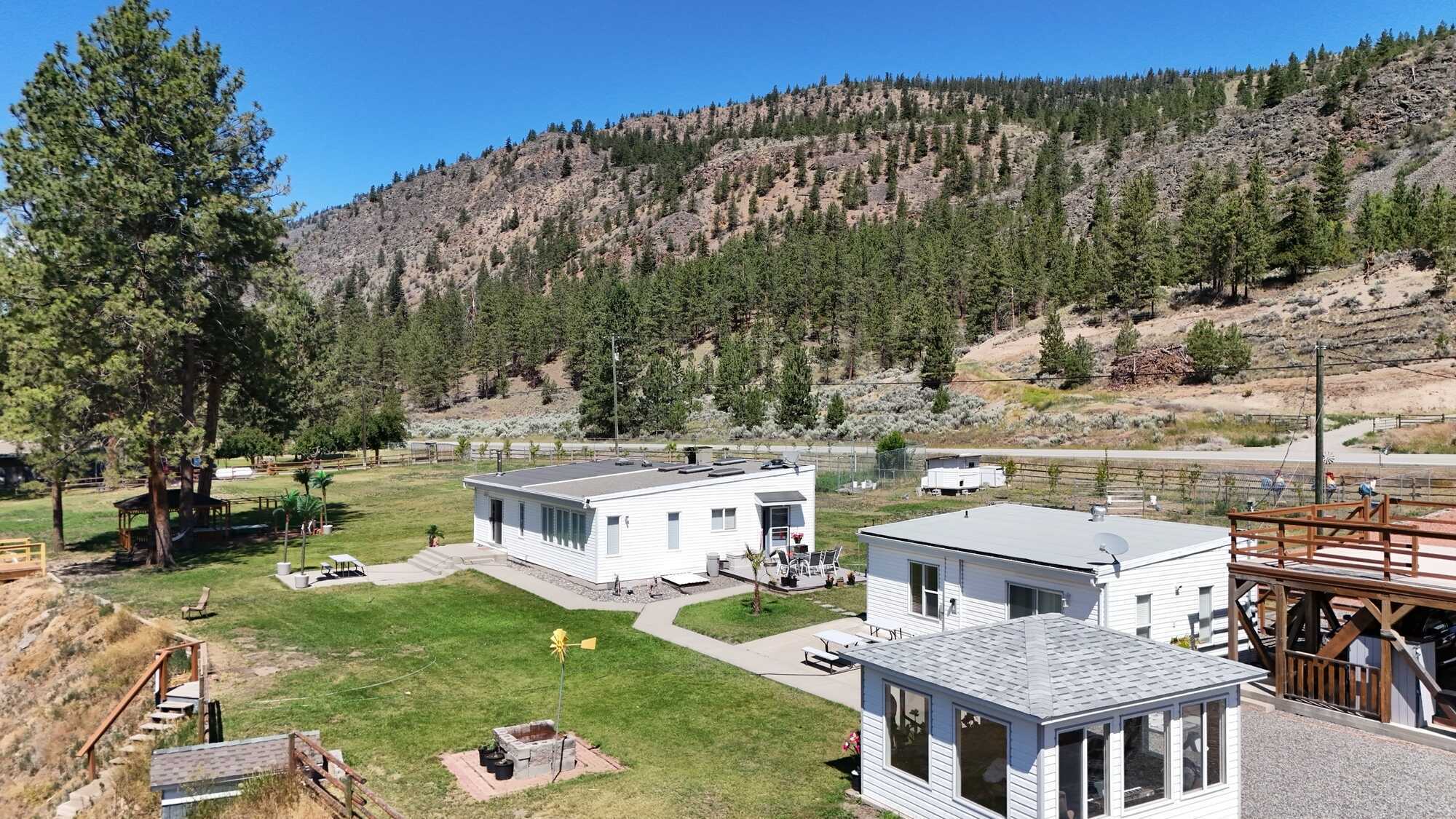 Riverfront Hobby Farm Oasis with Incredible Views & Airbnb Potential – Just West of Merritt! 3