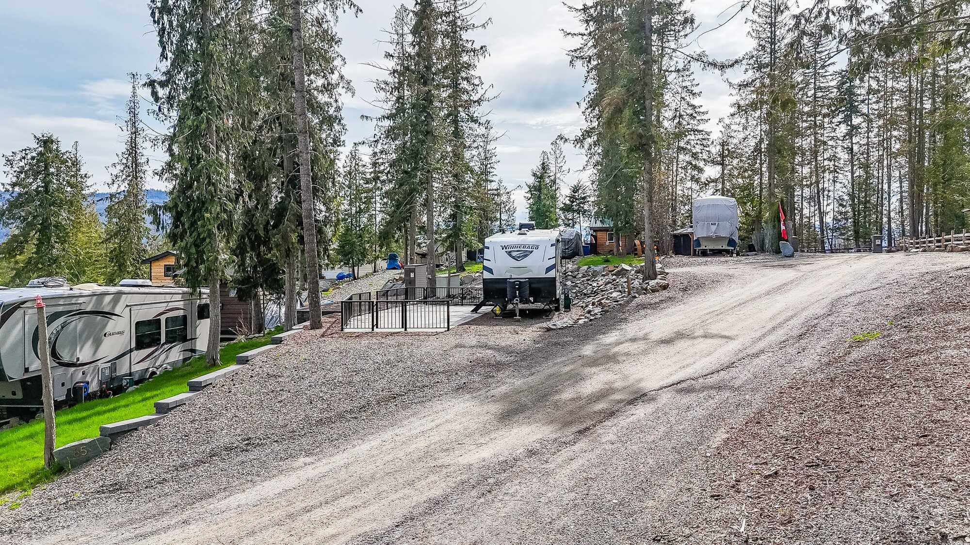 Escape to your own piece of paradise in Celista, BC! Lot 85 at Shuswap Lake RV Resort is more than just a lot—it’s your dream vacation getaway in the heart of year-round adventure. 4