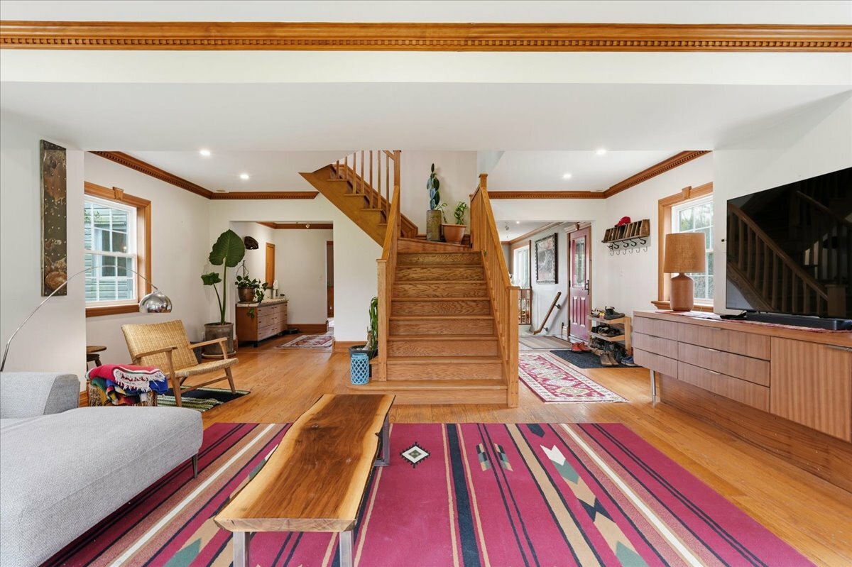 Stunning, century home with over 3000sq feet of craftmanship and character, located in a peaceful, rural location within easy access of the 401 midway between Trenton and Brighton. 2