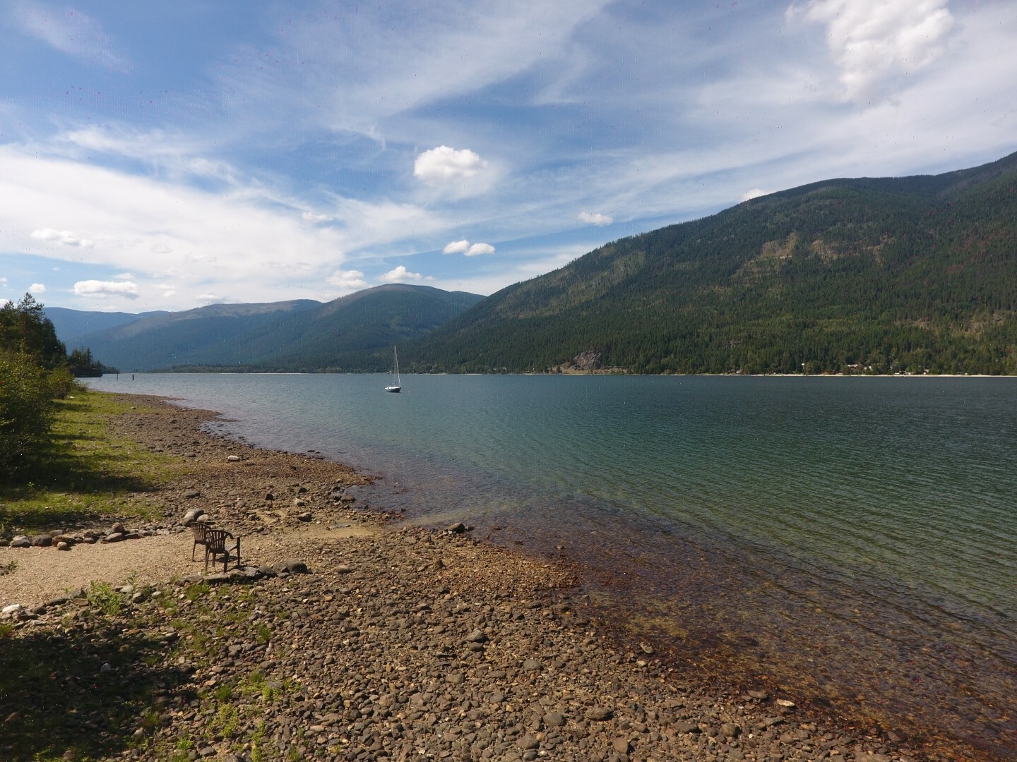Lakeside! Sub dividable! Over 11 Acres! Borders Crown Land! Great location with ample privacy! 4