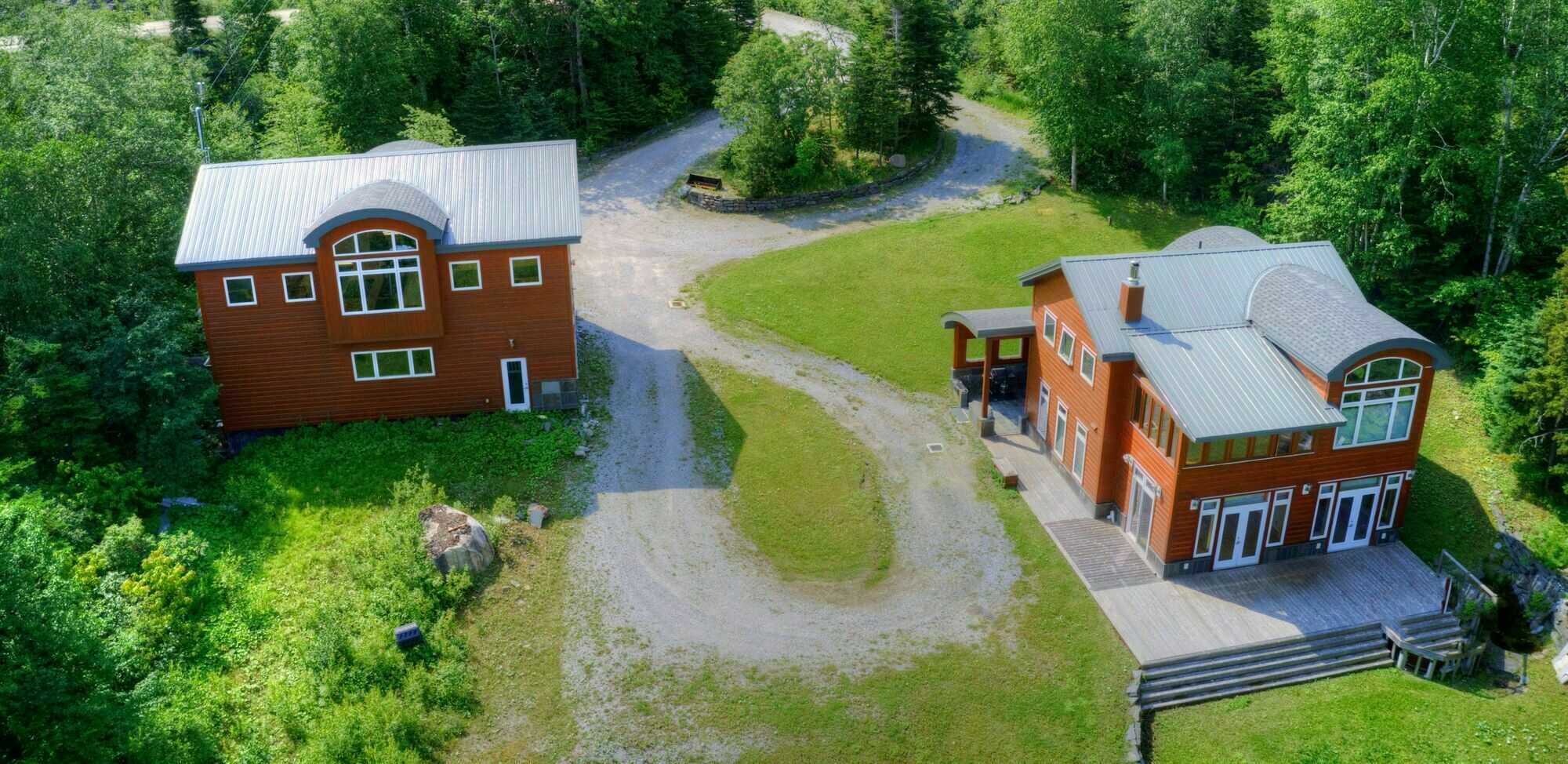 Located between Pasadena and Little Rapids in the heart of the Humber Valley. This unique one-acre lakefront property sits in a cove sheltered from the prevailing westerly wind and slopes gently down to a secluded beach. 5