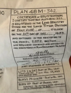 Nickle Lake lot 16 for sale $75,000 5