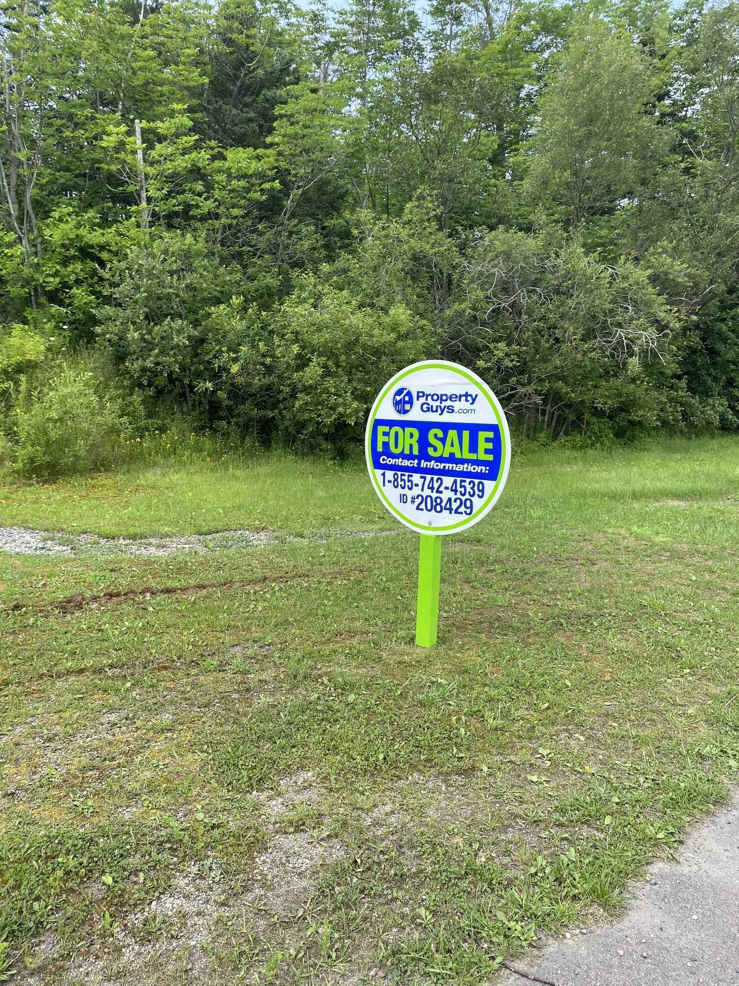 Lot on Main street with a water view! 3