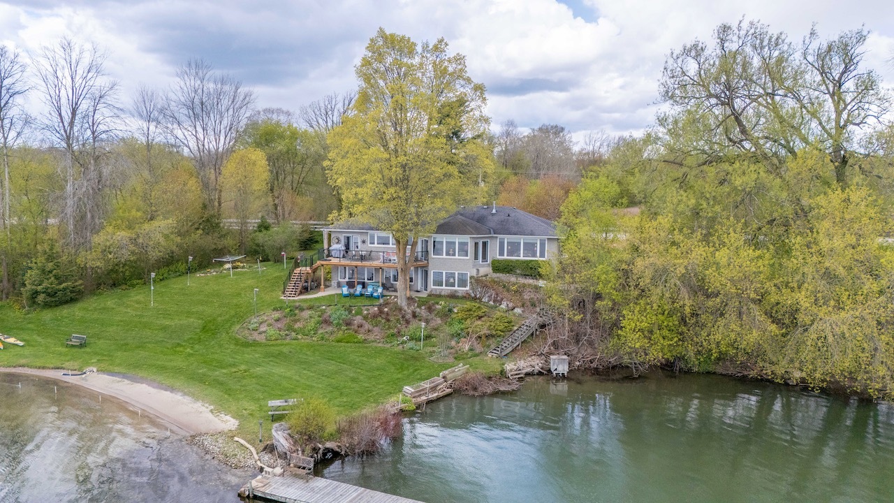 Stunning Waterfront Home on the St. Lawrence River - Private 2.2 Acres with Sandy Beach 2