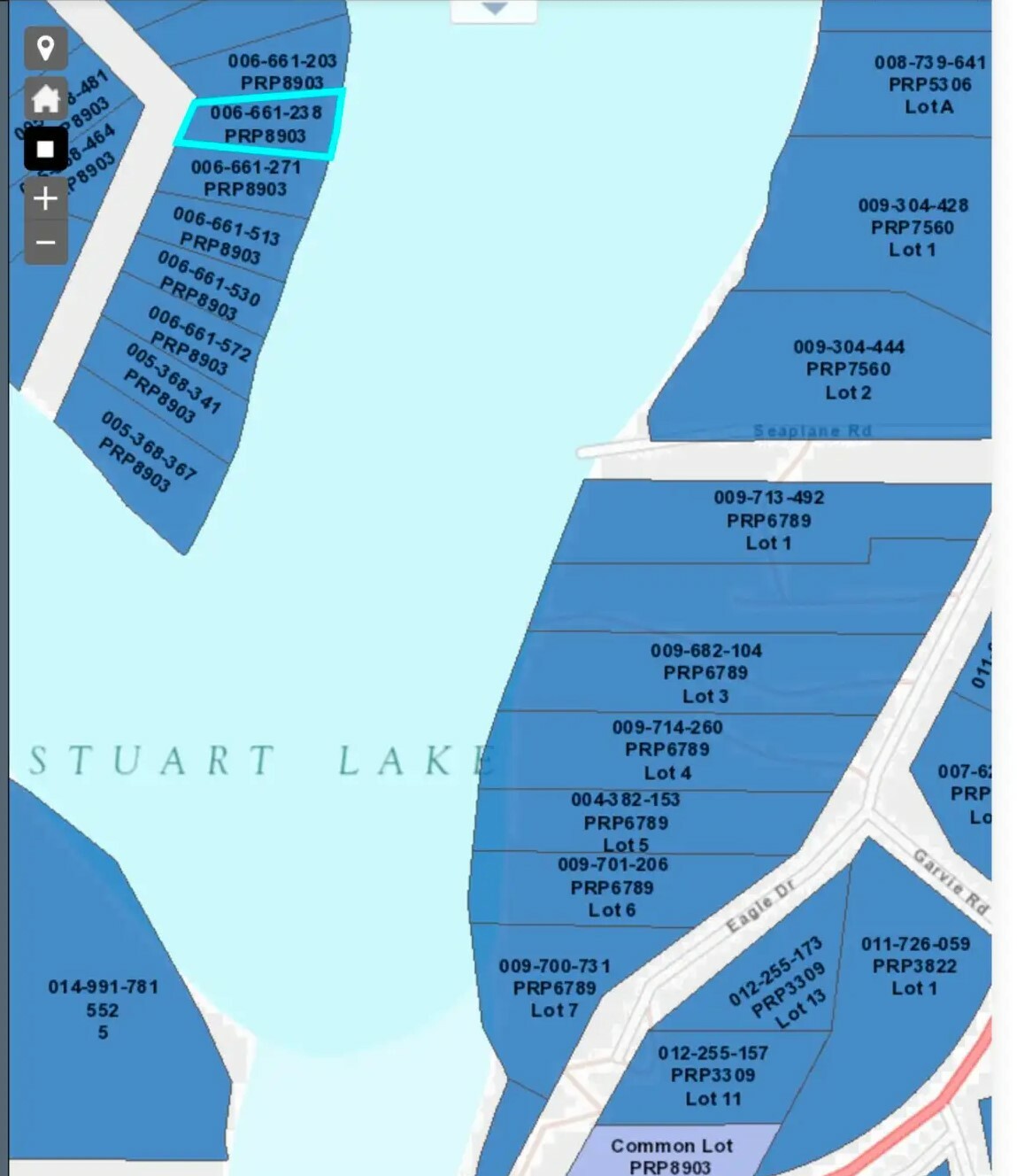 3/4 acre Waterfront Island Lot 4