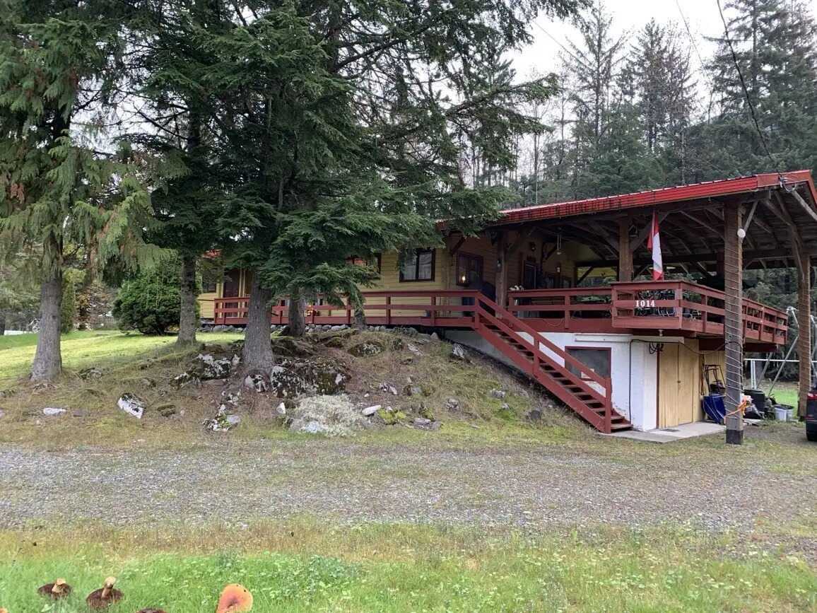 Stewart, BC Cedar Log Home For Sale on a Large Lot 3