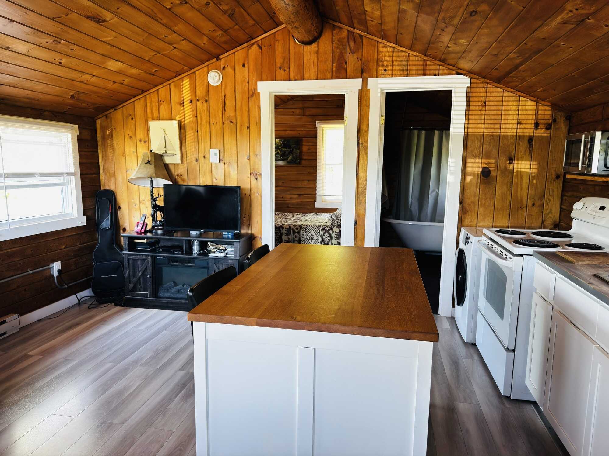 Rustic Log Cabin Retreat – Turnkey Comfort in a Cozy 375 Sq. Ft. Package 2