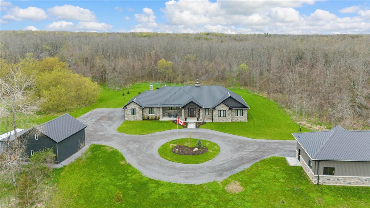 Luxurious 2022-Built Estate on 54.5 Acres with Theater, Gym & High-End Finishes Throughout 3