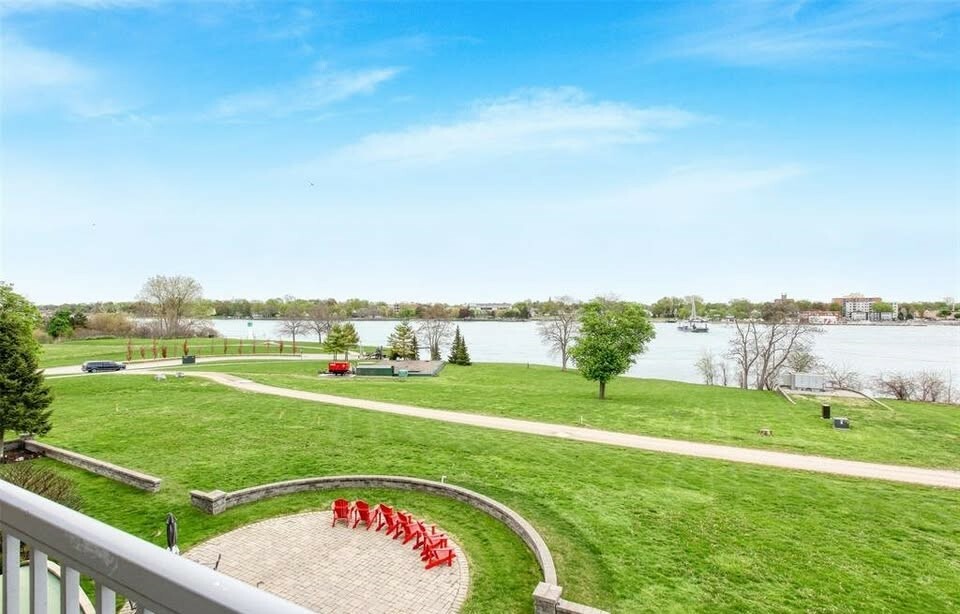 "STUNNING CORNER CONDO" – BOBLO ISLAND (3RD FLOOR)
 WATERFRONT EXPOSURE! 
 UNOBSTRUCTED WATER VIEWS
 Traditional Buyer or Investor 3