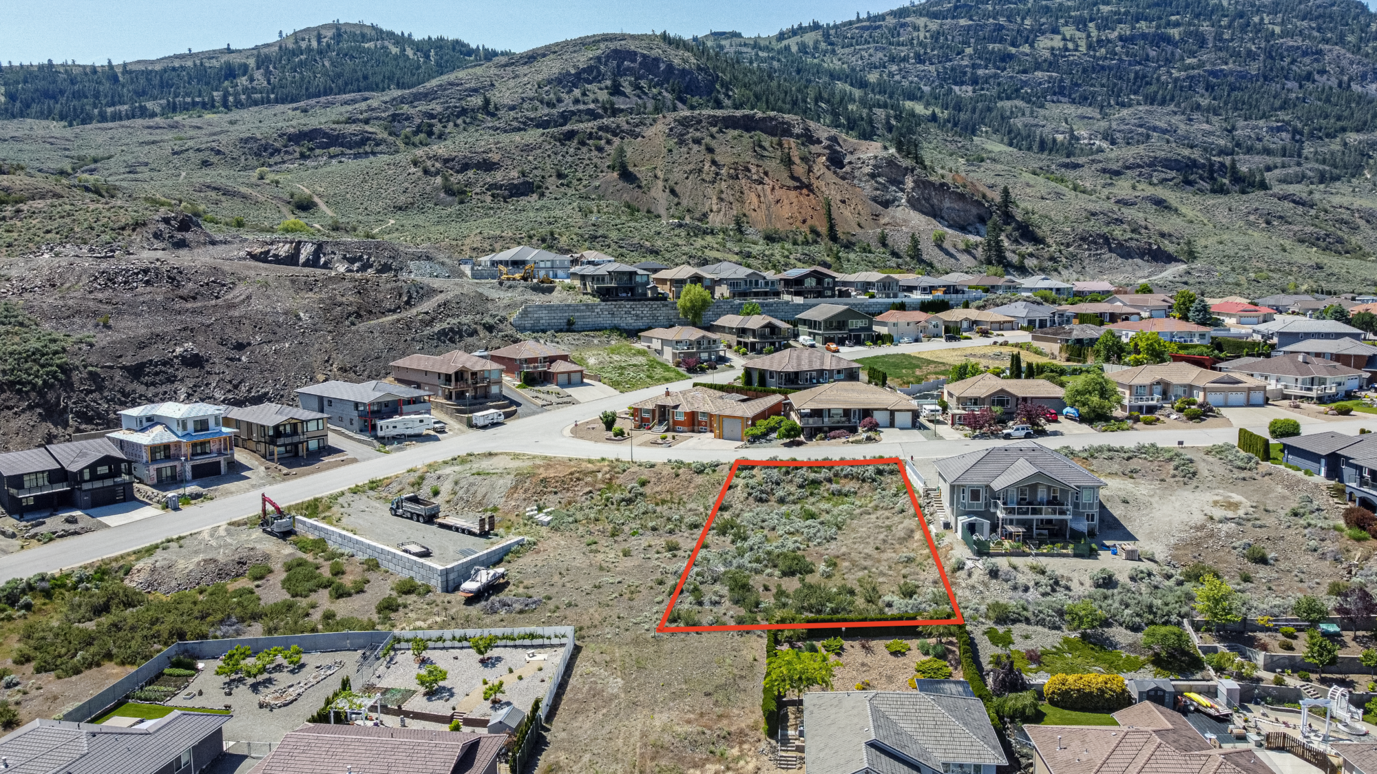 Build your dream home on this .284 acre lot overlooking the Osoyoos Golf Course with breathtaking VIEWS of the lake, mountains & downtown Osoyoos! 3