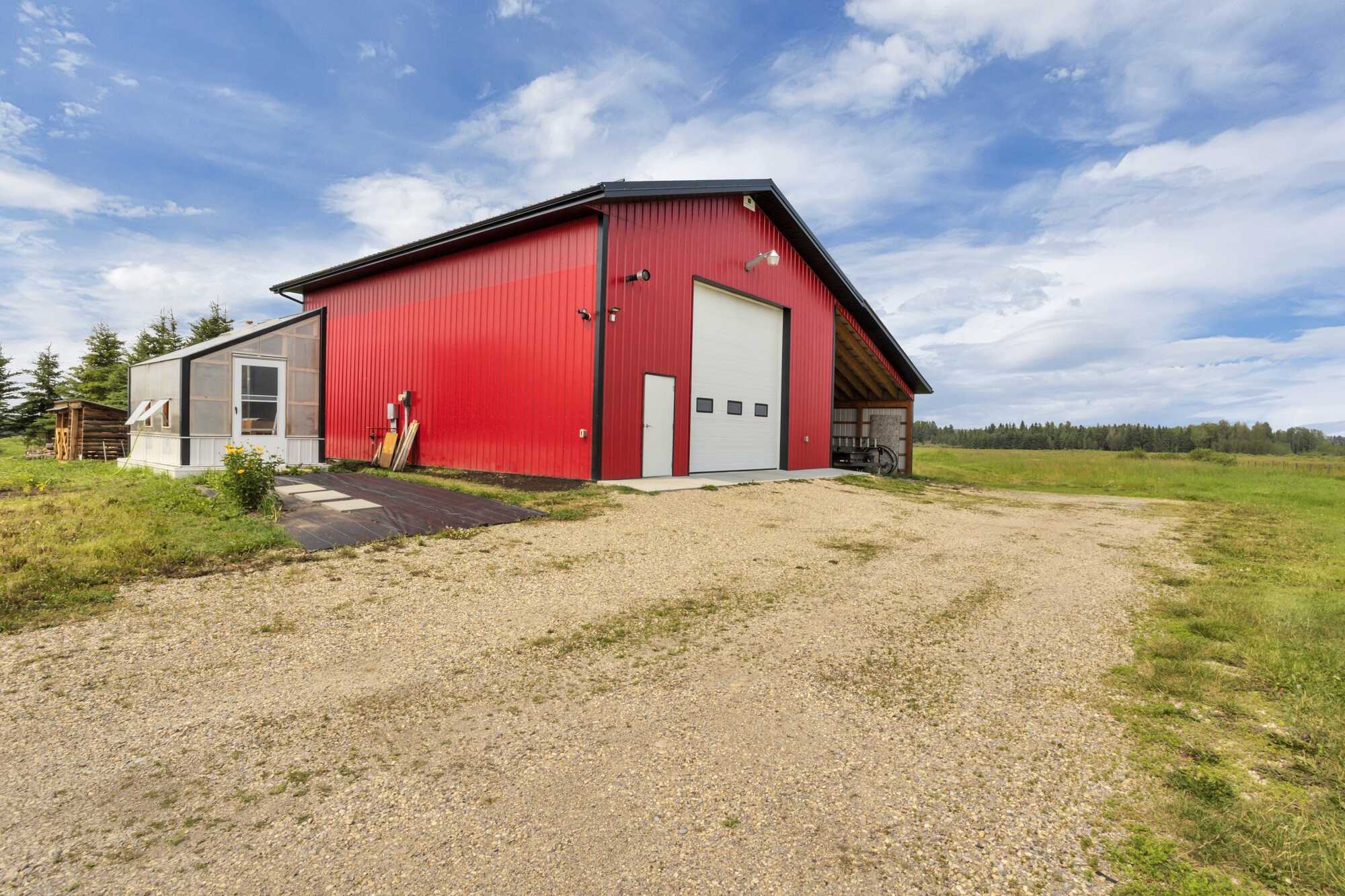 7.19 Acres ~ Extensively Renovated ~ Turnkey Hobby Farm ~ Panoramic Views ~ ICF Ranch Bungalow ~ 32' x 42' Heated Shop ~ 3