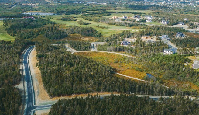 Oversized Wexford Estates Lot Backing Bally Haly Golf Course 4