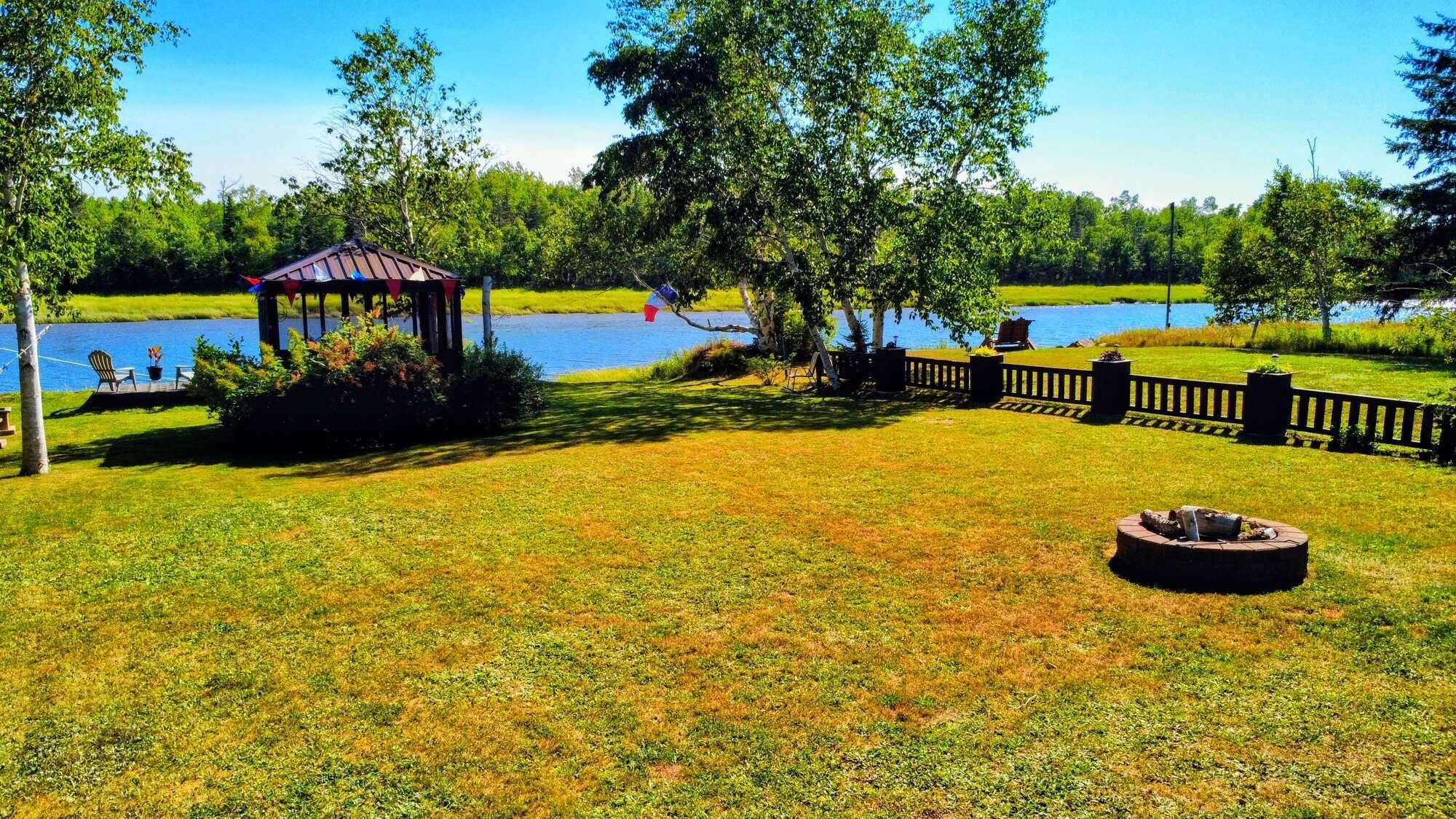 Terrain riverain à vendre – 677 chemin des Boudreau, Bertrand, N.-B. 2