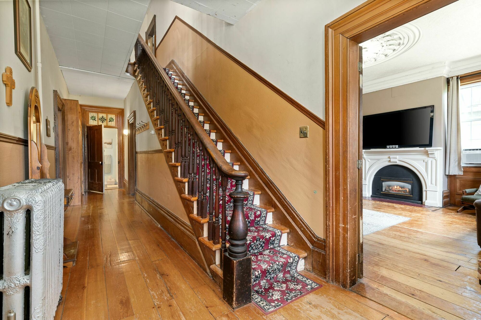 Welcome to 61 King Street East...an historic Century home circa 1866 on the main street of Omemee ON, just steps to the Pigeon River. 5