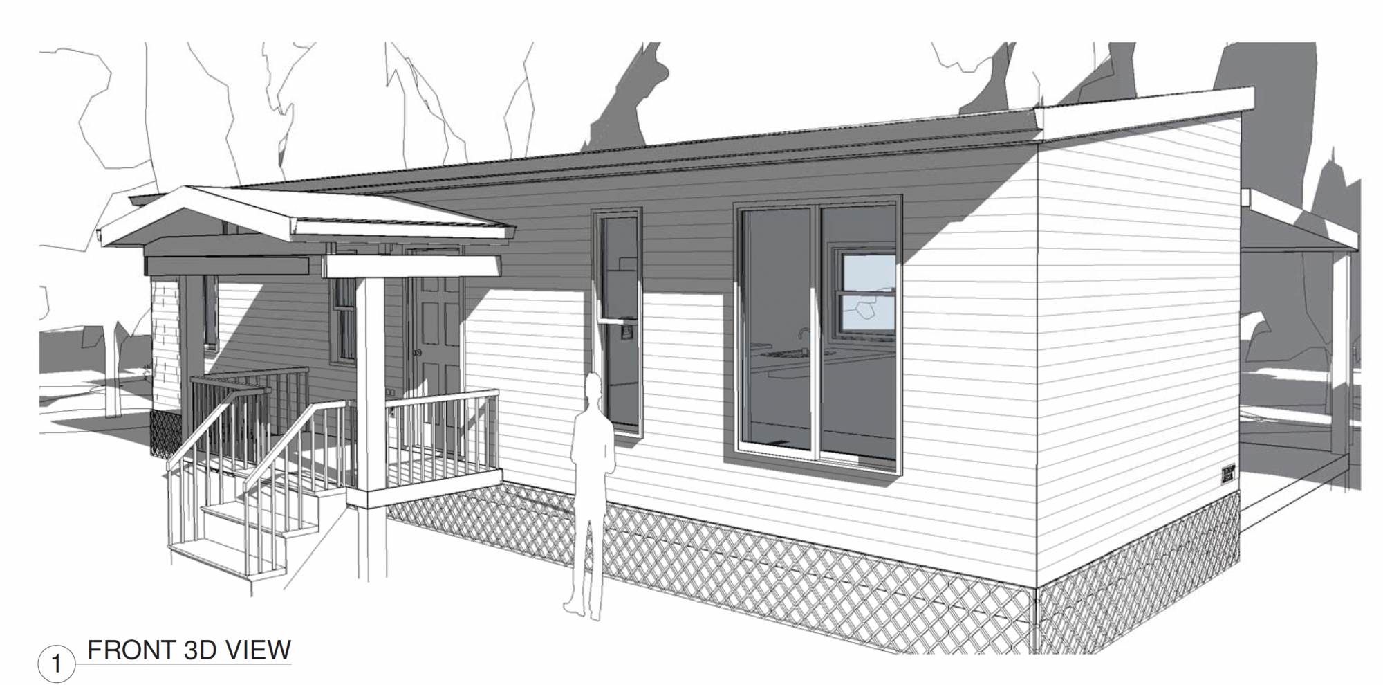 Brand New Modular Home –
(Foundation-style Tiny House) Never Lived In. Ground floor level bedrooms. 4