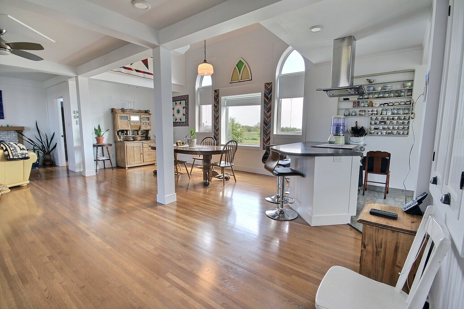 One-of-a-Kind Converted Church – Live, Work, or Retreat in Nature 4