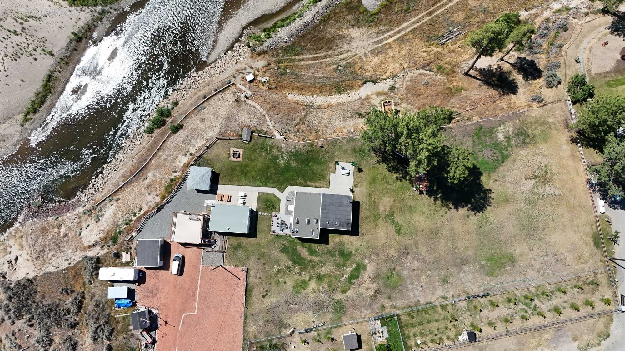 Riverfront Hobby Farm Oasis with Incredible Views & Airbnb Potential – Just West of Merritt! 2