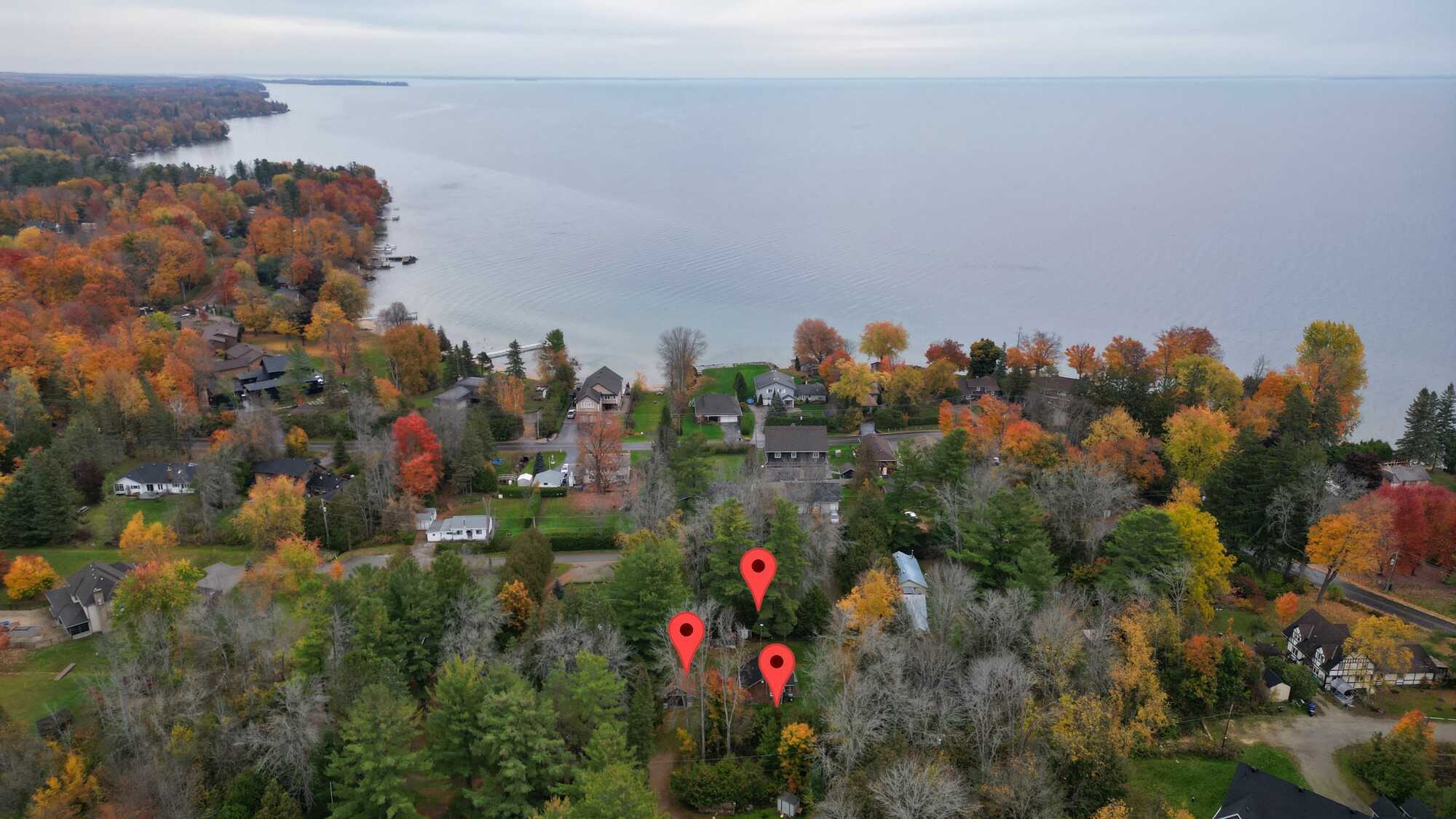 Discover a rare chance to own prime building lots near the stunning Lake Simcoe. Choose from 1, 2, or 3 adjacent lots, each priced individually or make an offer on all 3 as a package deal. 2