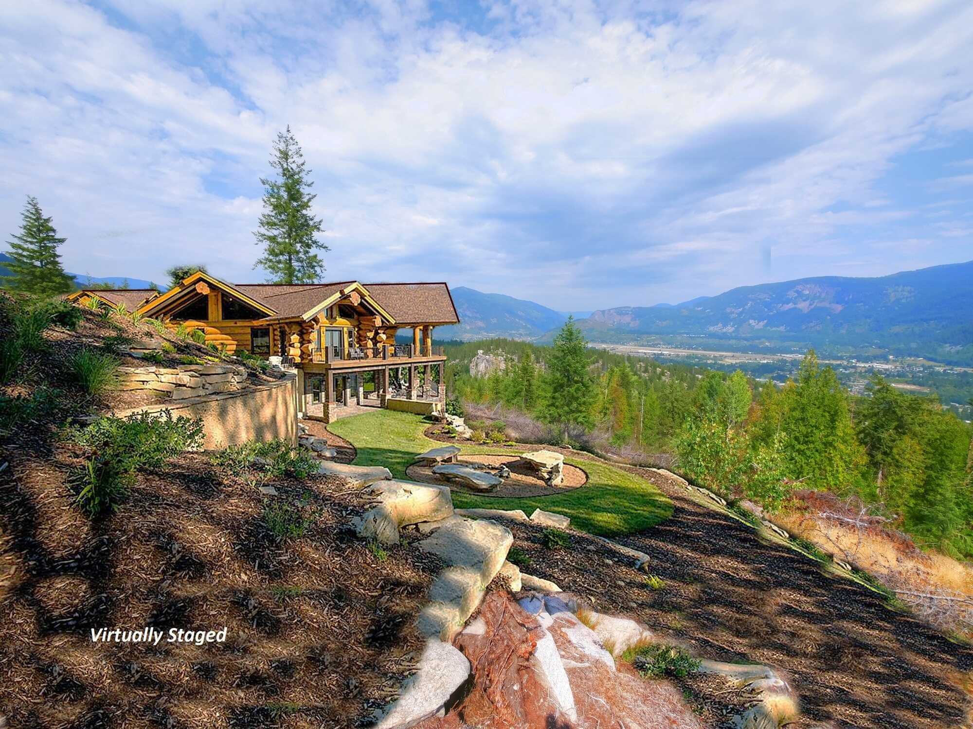 PANORAMIC VIEWS FROM THE MOUNTAIN!!  Own your own mountain!  40 Acres in the heart of Castlegar!  Development potential for Residential, Campground or Tiny Home Community 5