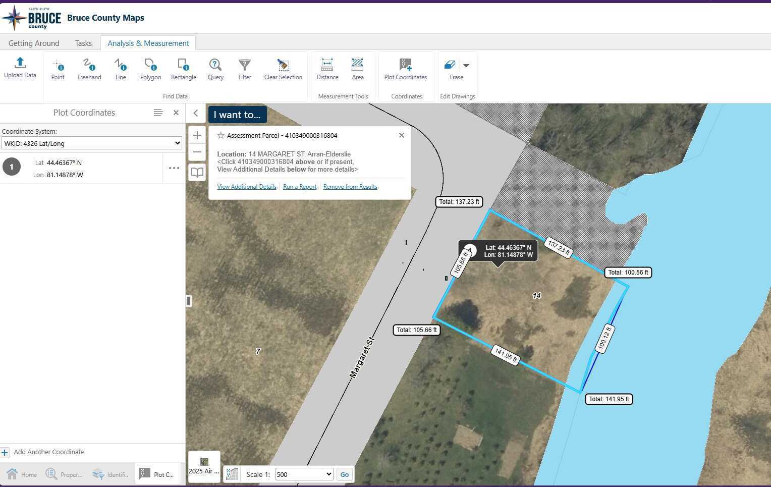 100ft Direct Waterfront Land!!!! on Sauble River - in Tara!!!! 3