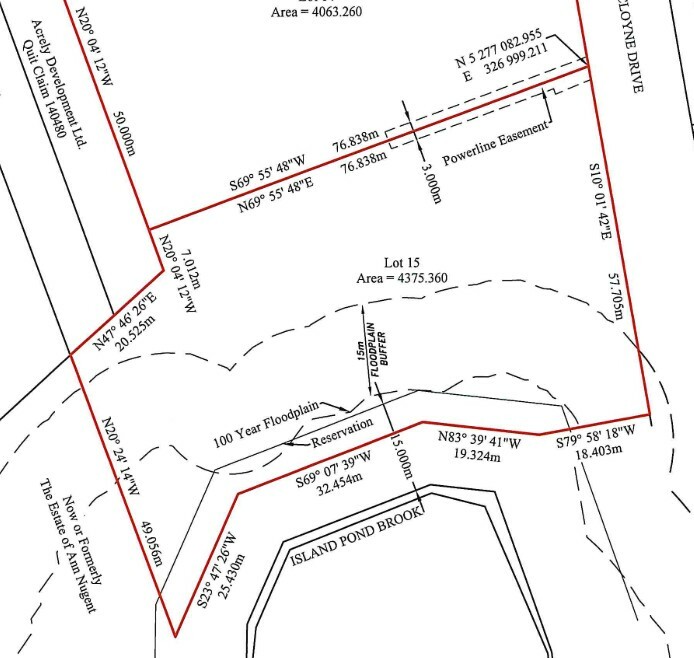 Oversized Wexford Estates Lot Backing Bally Haly Golf Course 2