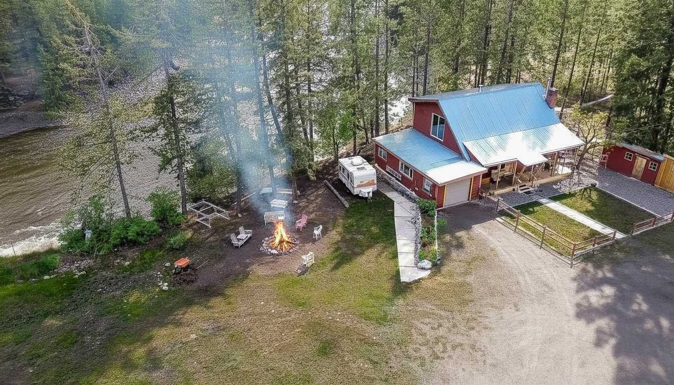 Similkameen Riverfront Living on 1.46 Acres 2
