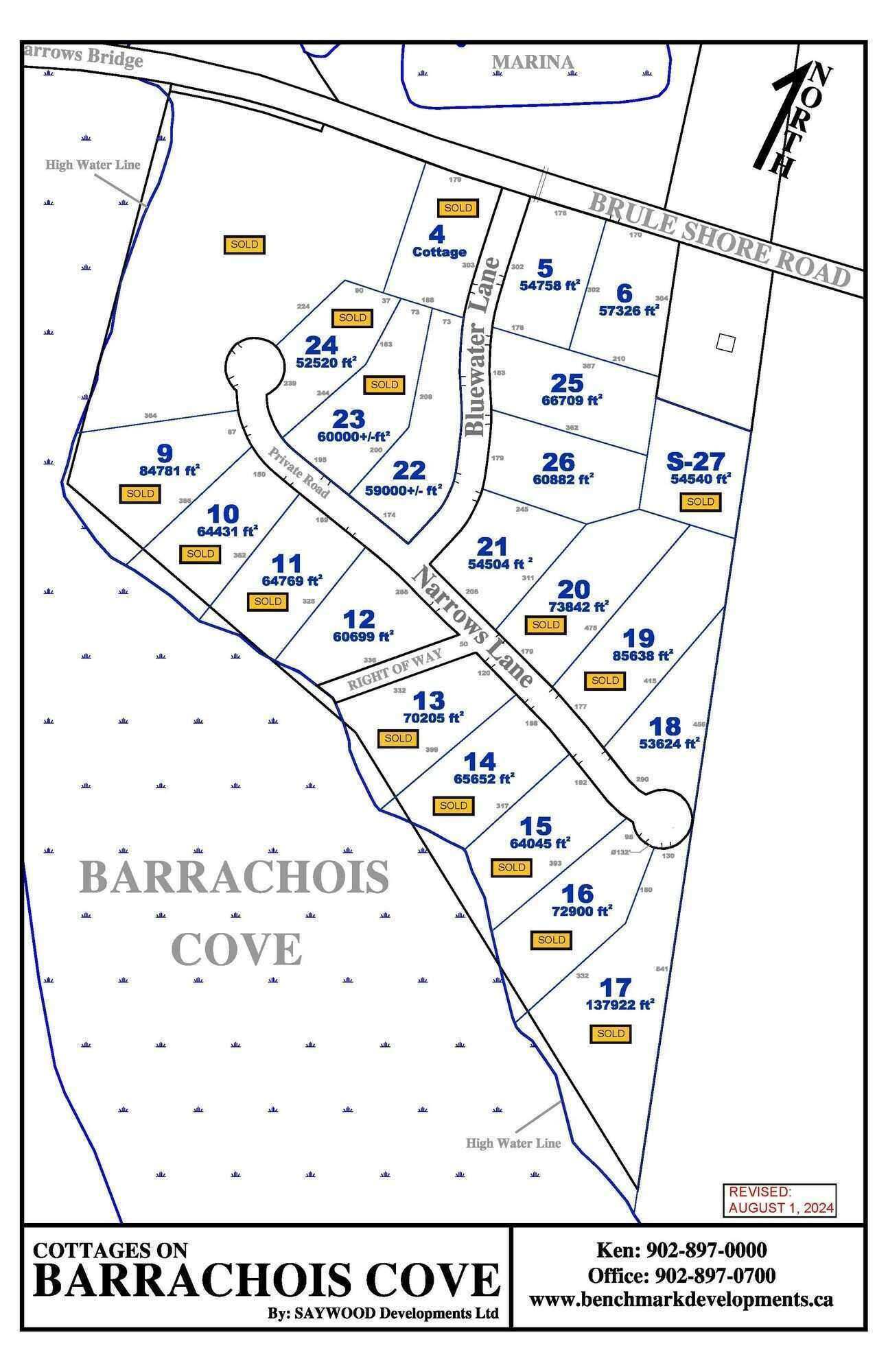 Building Lots for Sale, close to Tatamagouche, NS - Waterfront and Waterview 3
