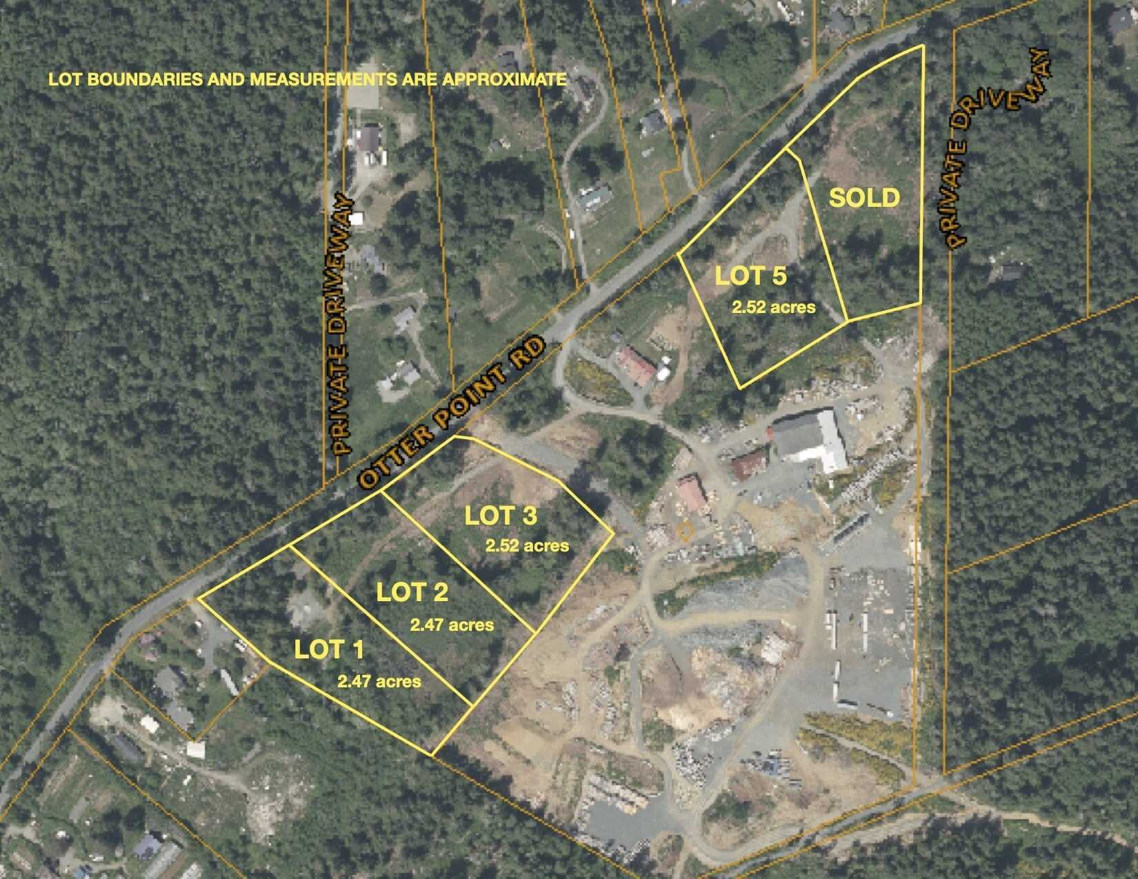 Spacious buildable area for your dream home on 2.47ac lot.  Just minutes from Sooke, this rural setting provides the benefits of space and privacy in a natural setting.  On-site well, level building area, zoned RR2. Call 250-919-7126 for info. 2