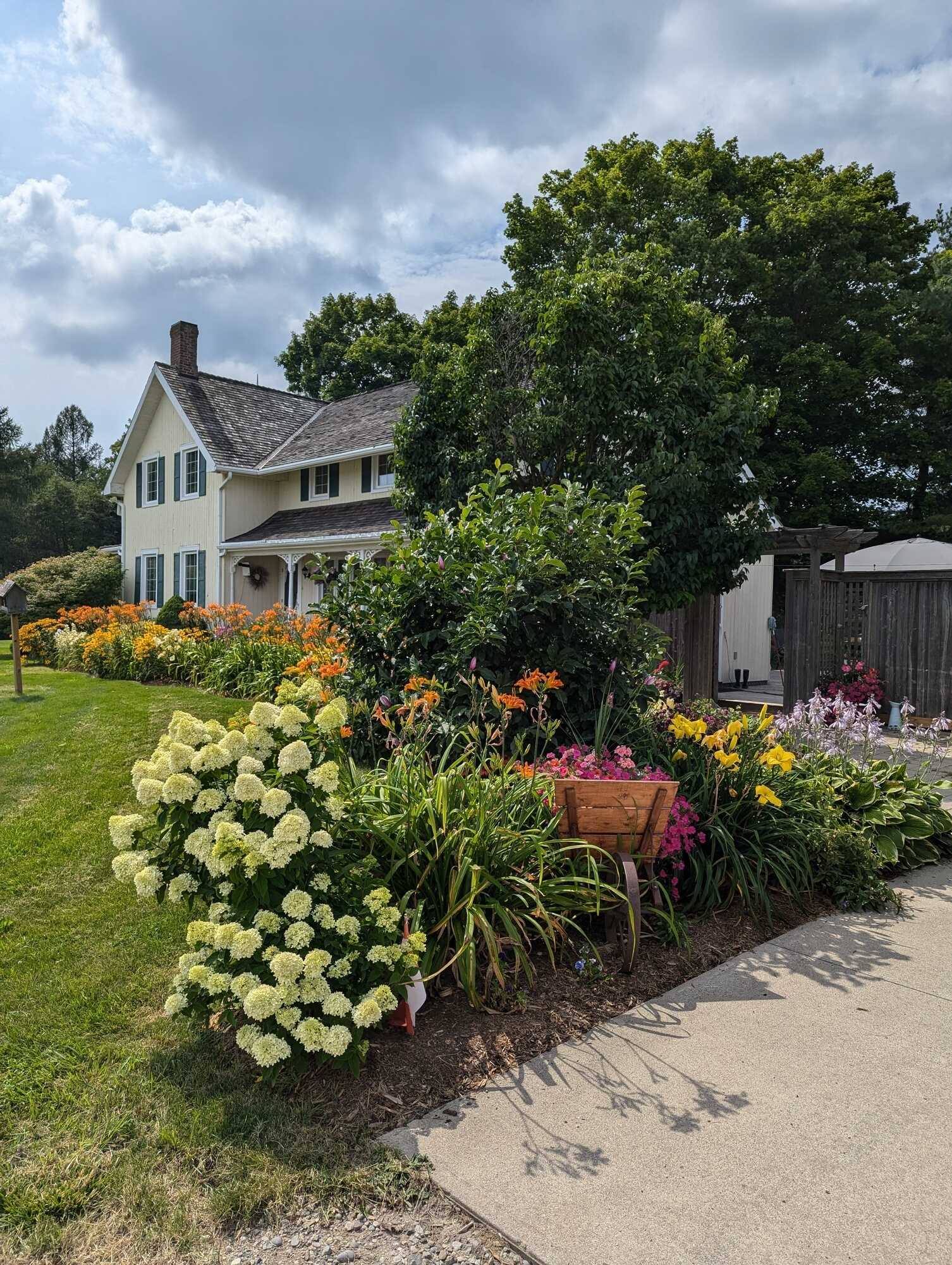 Charming Century Home on over 95 acres. The home has undergone extensive renovations along with the addition of an inground pool and landscaping. Full barn with an apartment, chicken coop for fresh eggs, horse run-ins and over 40 acres of farm land. 4