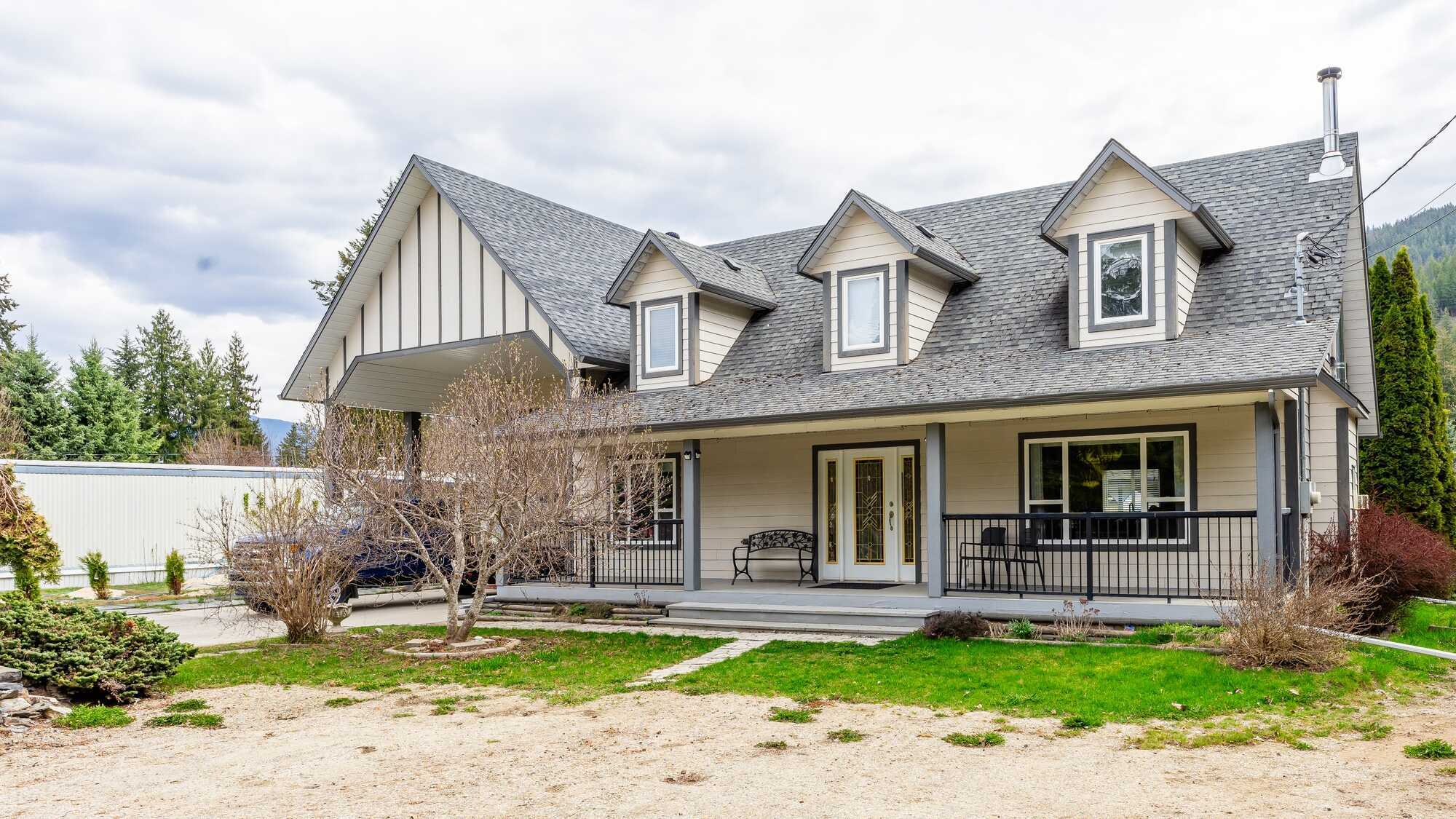 Situated in the vibrant community of Sicamous, this property offers incredible value and potential and currently is an income property! 3